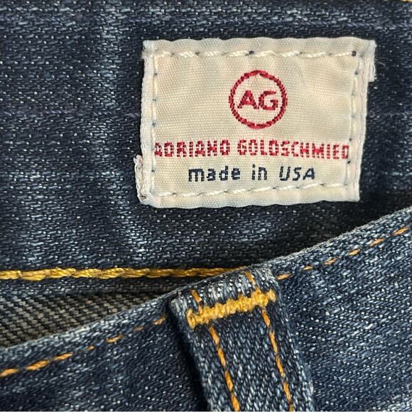 AG Adriano Goldschmied Farrah High Rise Skinny Denim Jeans Blue Size 28 - Picture 11 of 12